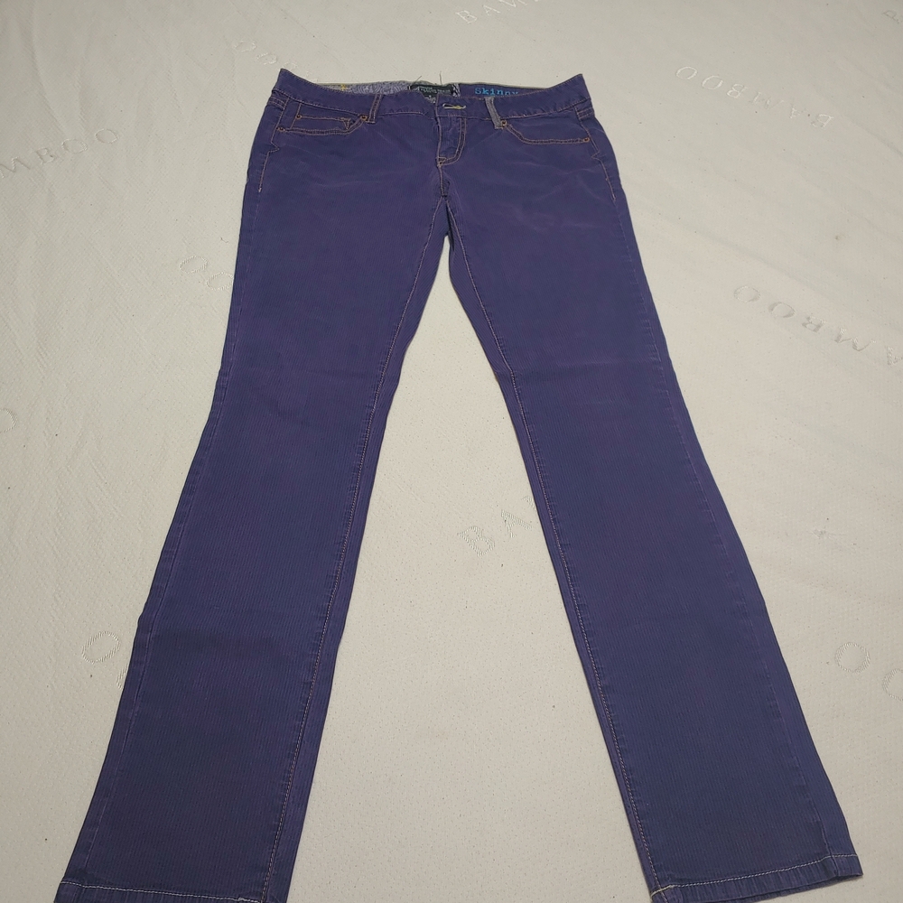Volcom Women's Deep Purple Boot Cut Jeans